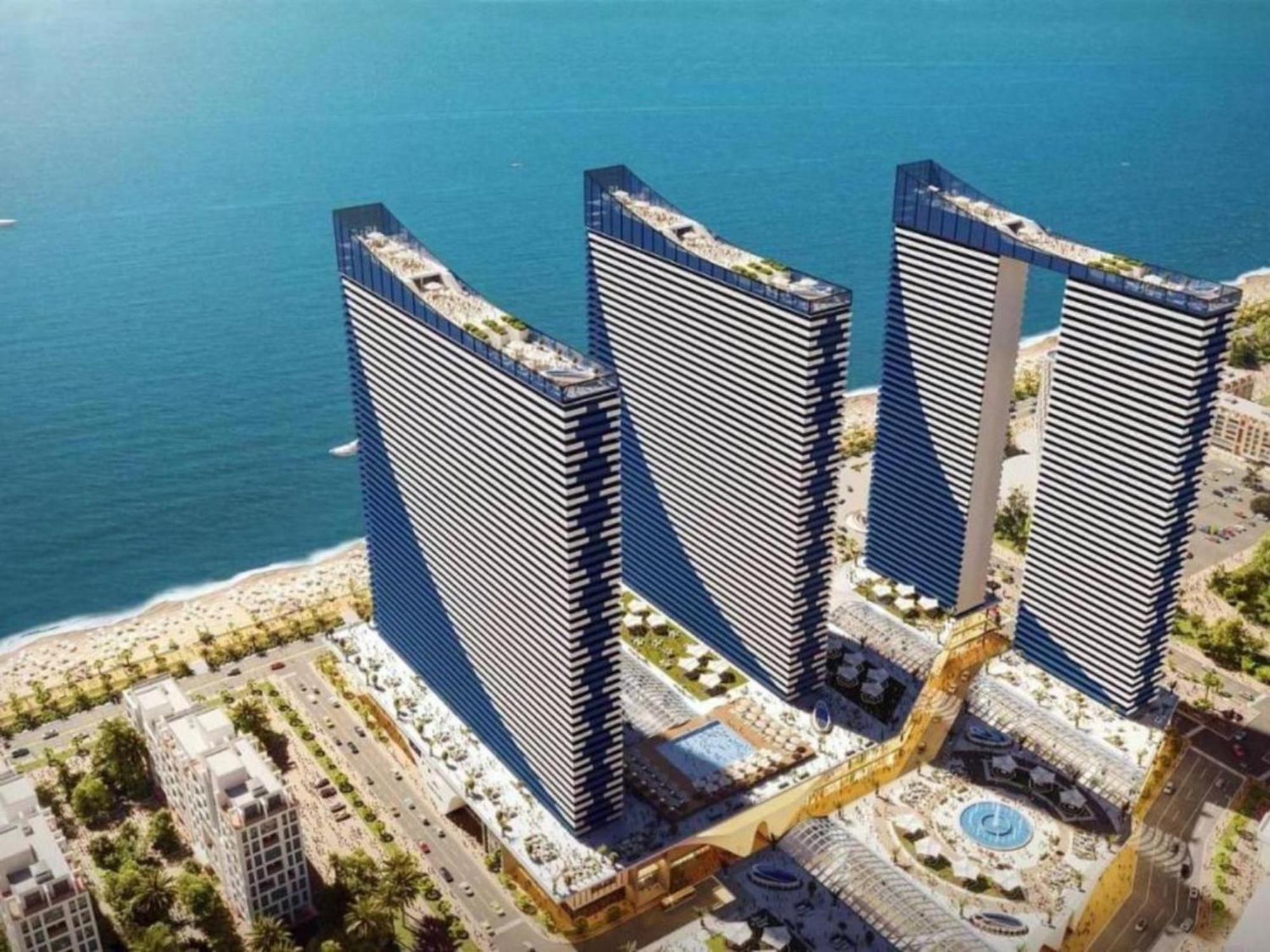 Orbi Sity Amazing Panorama Lägenhet Batumi Exteriör bild